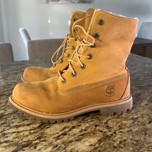 Tan Timberland Boots